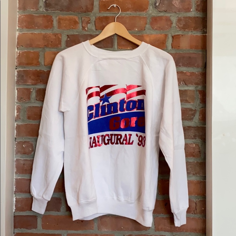 Vintage 1993 Clinton/Gore Inaugural Sweatshirt